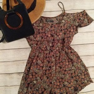 Nasty Gal Flower Romper